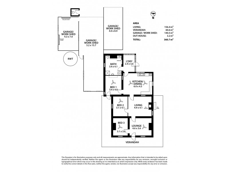 9 -11 Manse Road, Strathalbyn SA 5255 Floorplan