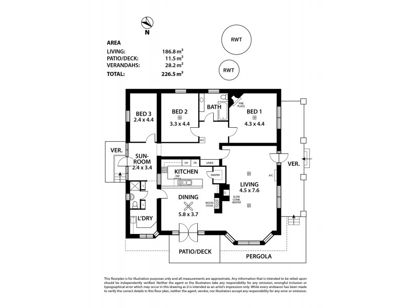190 Highland Valley Road, Strathalbyn SA 5255 Floorplan