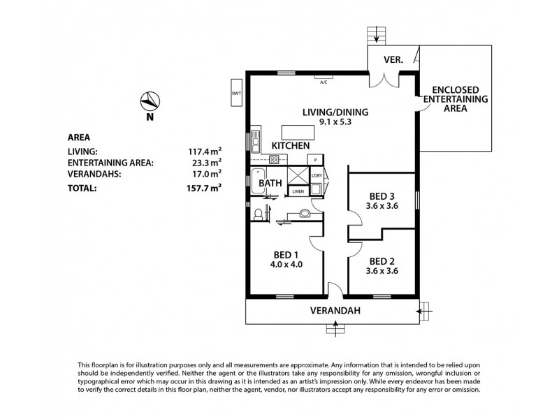 22 Lang Street, Milang SA 5256 Floorplan