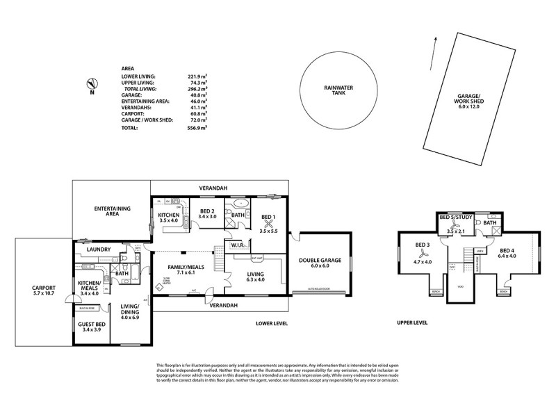 2 Graham Court, Strathalbyn SA 5255 Floorplan
