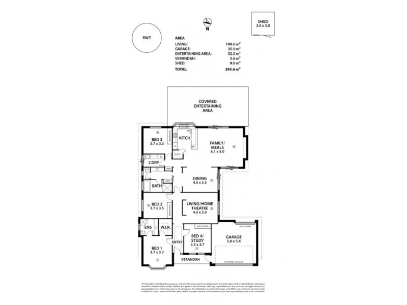 10 Bateman Street, Strathalbyn SA 5255 Floorplan