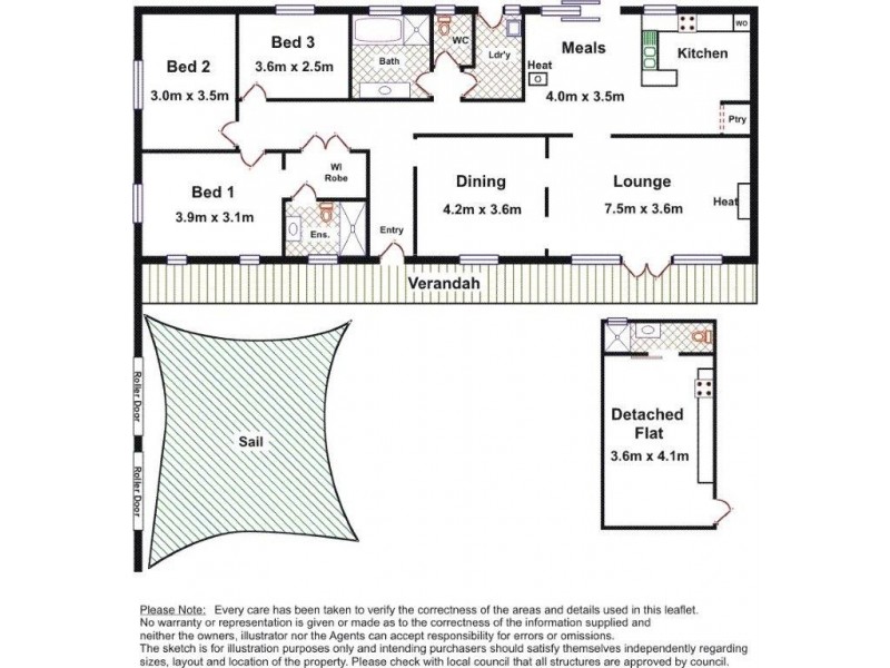 13 Kirkham Road, Ashbourne SA 5157 Floorplan