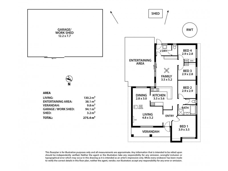 8 – 10 Ameroo Avenue, Milang SA 5256 Floorplan