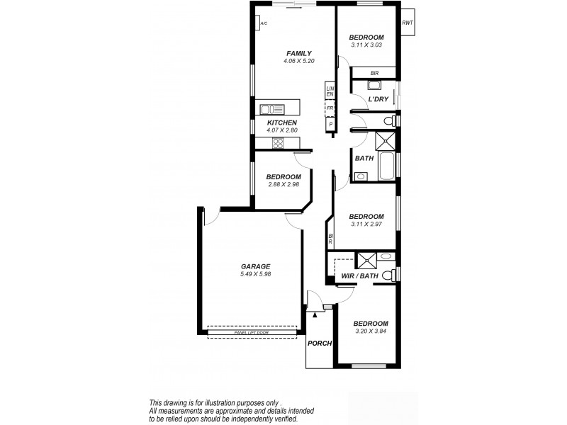 2 Lesetta Court, Strathalbyn SA 5255 Floorplan