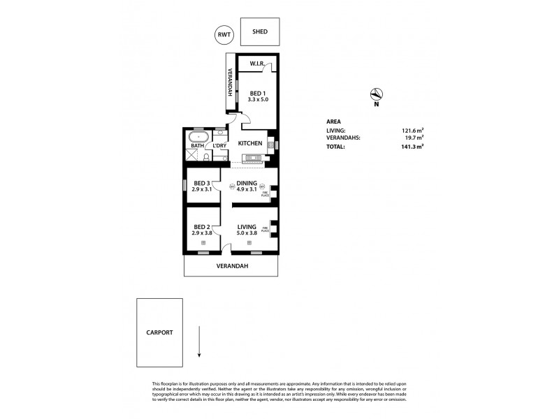 40B Watson Street, Milang SA 5256 Floorplan
