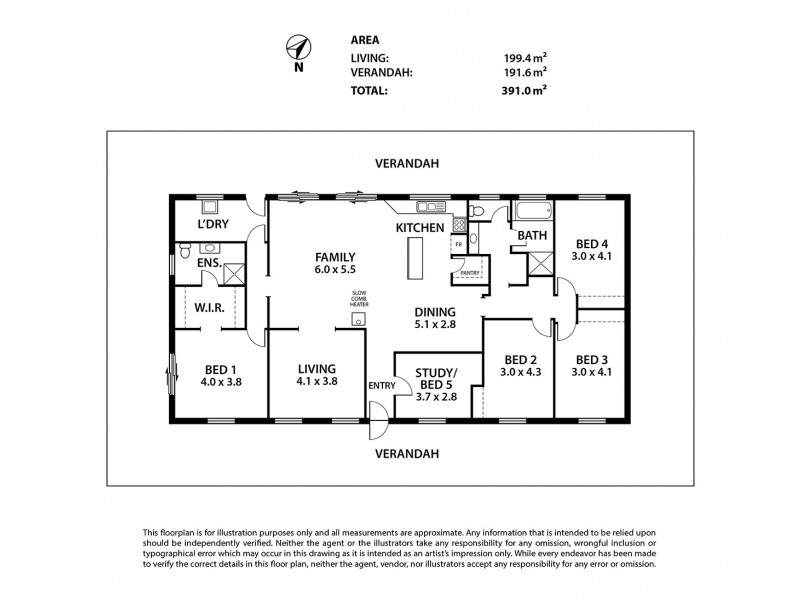 60 Sandergrove Road, Strathalbyn SA 5255 Floorplan
