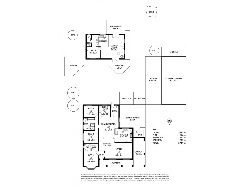 6 Stark Court, Strathalbyn SA 5255 Floorplan