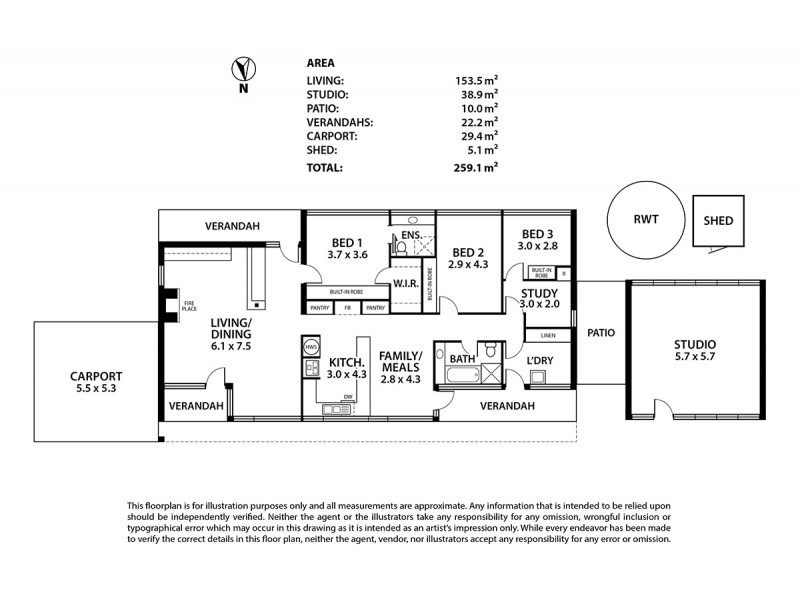180 Pound Road, Macclesfield SA 5153 Floorplan