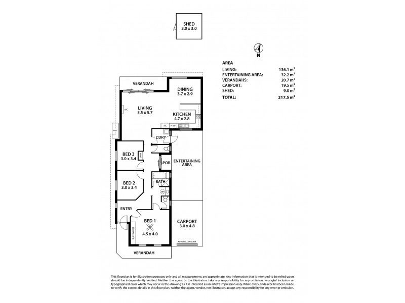 2B Gollan Ave, Strathalbyn SA 5255 Floorplan