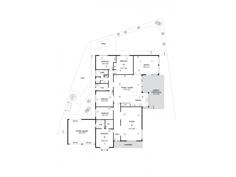 16 Parken Court, Noarlunga Downs SA 5168 Floorplan