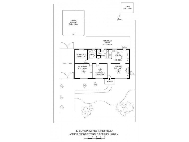 30 Bonnin Street, Reynella SA 5161 Floorplan