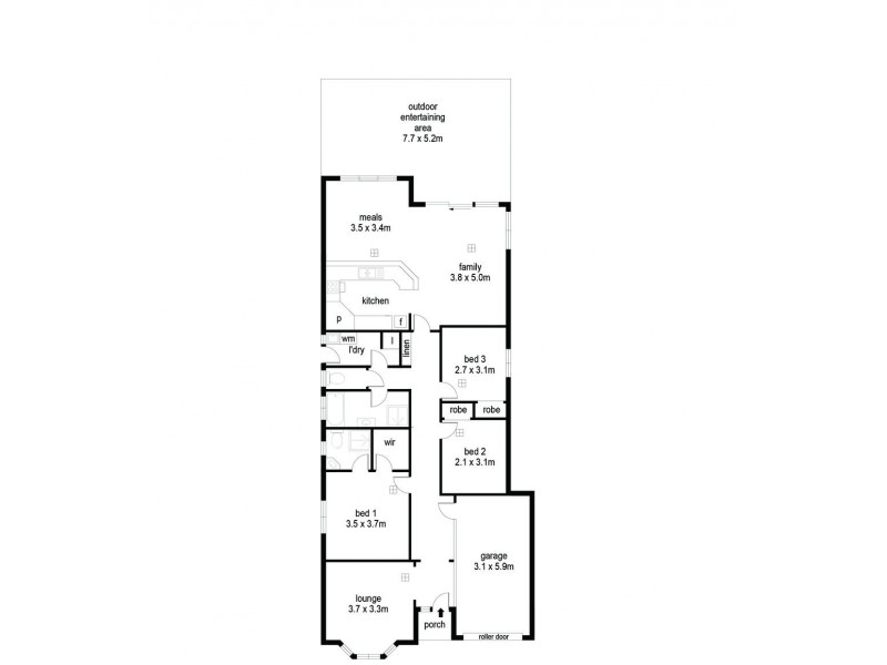 18 Henley Circuit, Seaford Rise SA 5169 Floorplan