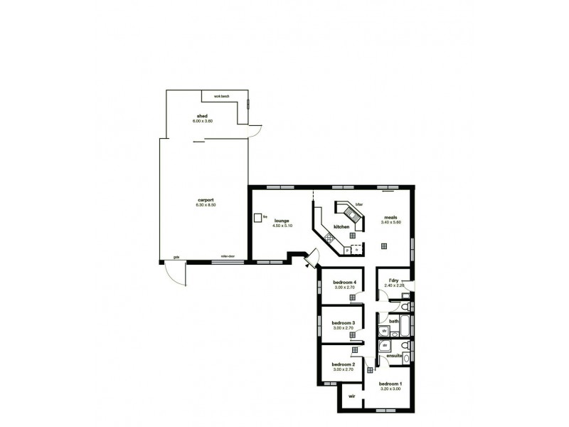 44 Sir James Hardy Way, Woodcroft SA 5162 Floorplan
