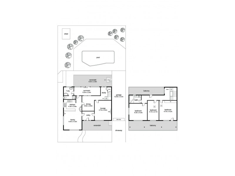 3 Baden Terrace, O’sullivan Beach SA 5166 Floorplan