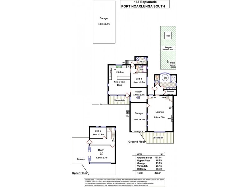 167 Esplanade, Port Noarlunga South SA 5167 Floorplan