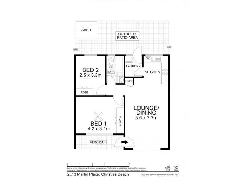 Unit 2, 13 Martin Place, Christies Beach SA 5165