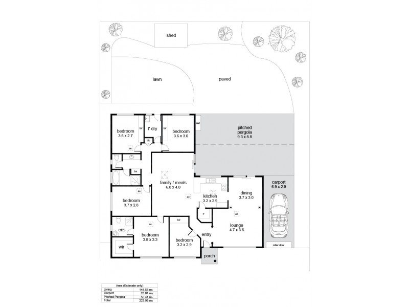 31 Investigator Drive, Woodcroft SA 5162 Floorplan