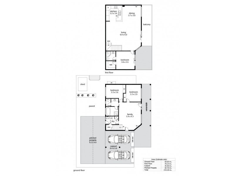 2a Hill Street, O’sullivan Beach SA 5166 Floorplan