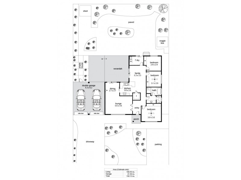 3 Manica Avenue, Noarlunga Downs SA 5168 Floorplan