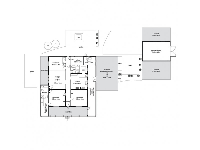 733 Nangkita Road, Nangkita SA 5210 Floorplan