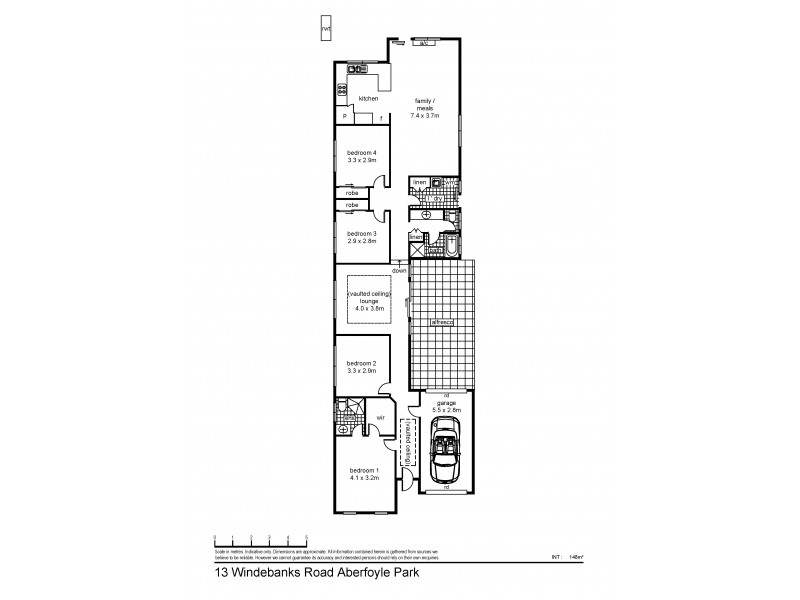 13 Windebanks Road, Aberfoyle Park SA 5159 Floorplan
