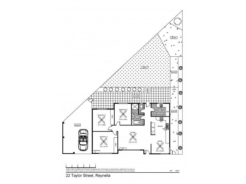 22 Taylor Street, Reynella SA 5161 Floorplan