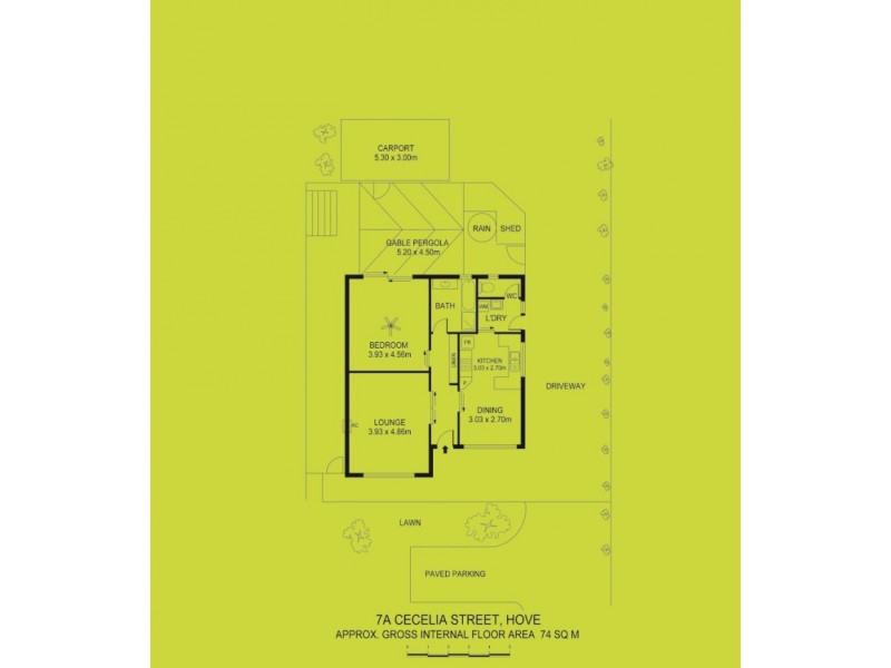 7a Cecelia Street, Hove SA 5048 Floorplan