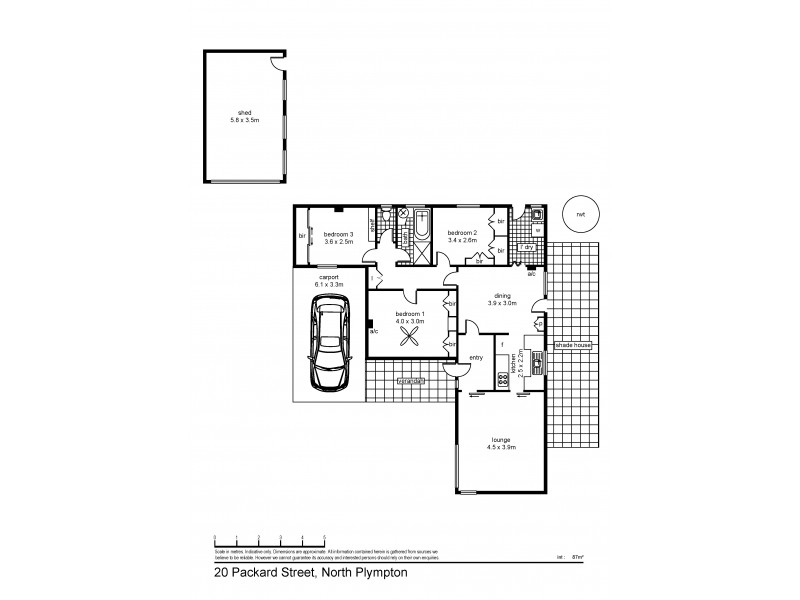 20 Packard Street, North Plympton SA 5037 Floorplan