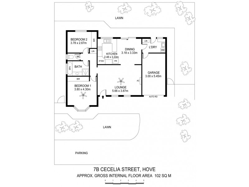 7b Cecelia Street, Hove SA 5048 Floorplan