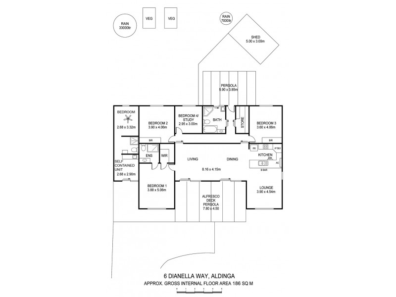 6 Dianella Way, Aldinga SA 5173 Floorplan