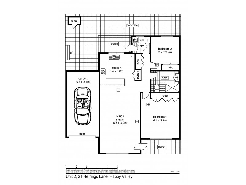 2/21 Herrings Lane, Happy Valley SA 5159 Floorplan