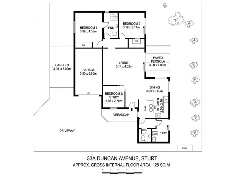 33a Duncan Street, Sturt SA 5047 Floorplan