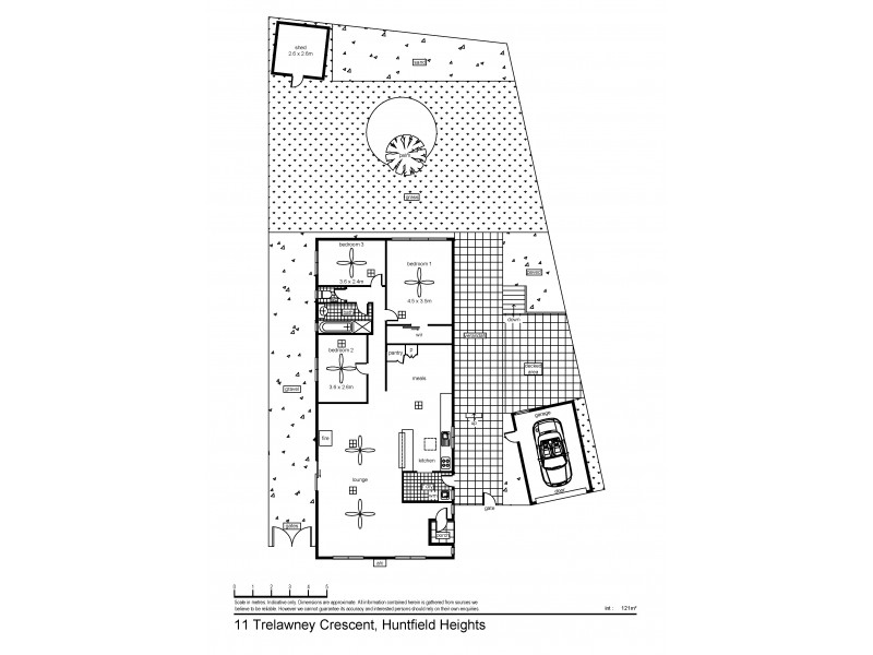 11 Trelawney Crescent, Huntfield Heights SA 5163 Floorplan
