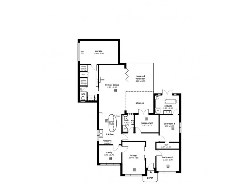 53 Beadnall Terrace, Glengowrie SA 5044 Floorplan