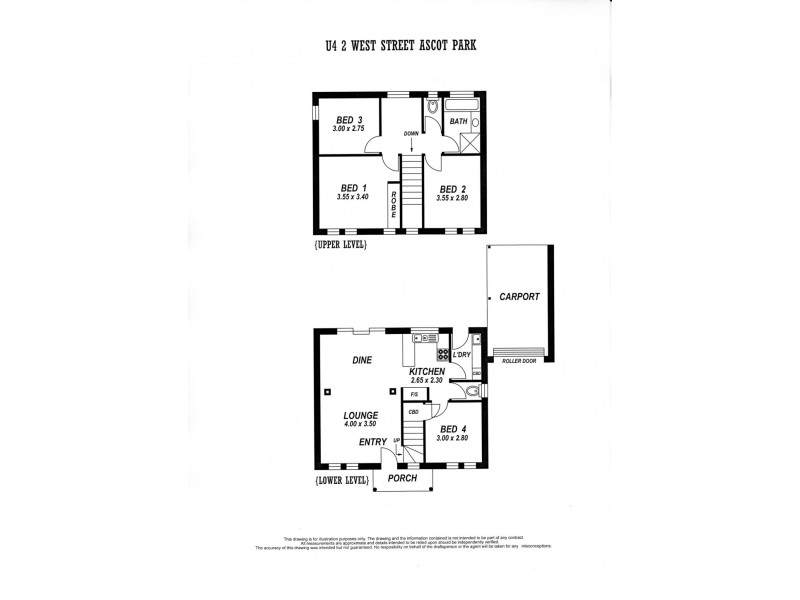4/2 West Street, Ascot Park SA 5043 Floorplan