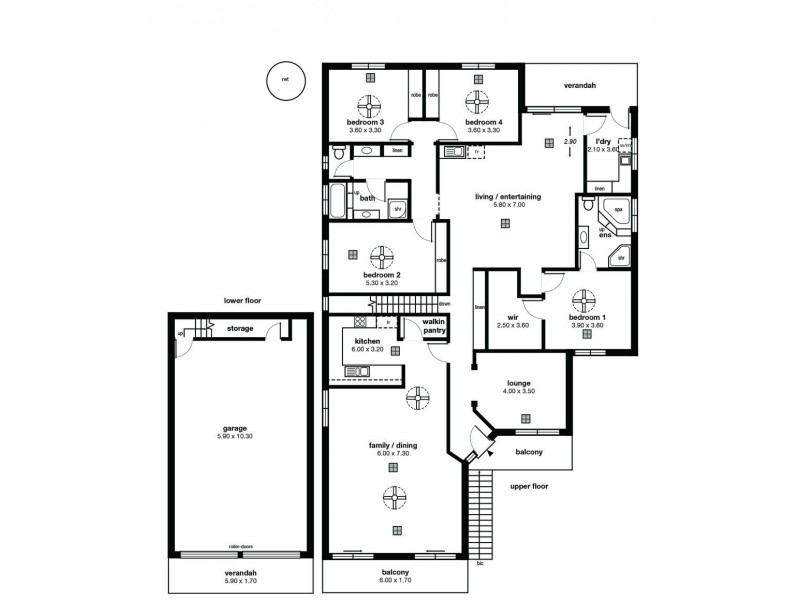 18 Mansfield Street, Noarlunga Downs SA 5168 Floorplan