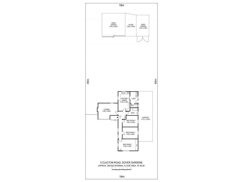 5 Clacton Road, Dover Gardens SA 5048 Floorplan