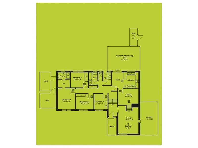 4 York Drive, Flagstaff Hill SA 5159 Floorplan