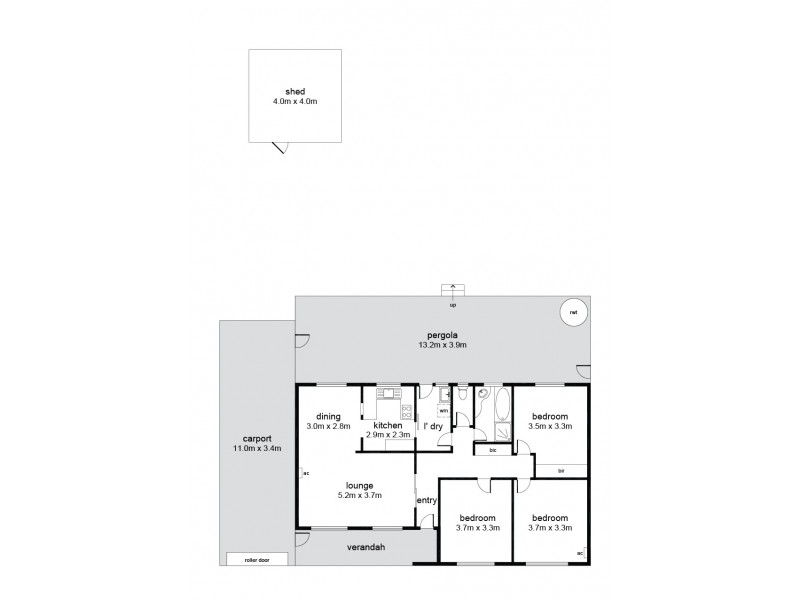 14 Vintners Walk, Hackham SA 5163 Floorplan