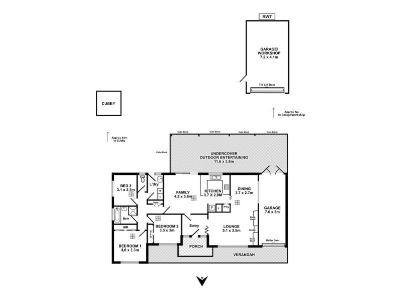 12 Dridan Crescent, Trott Park SA 5158 Floorplan