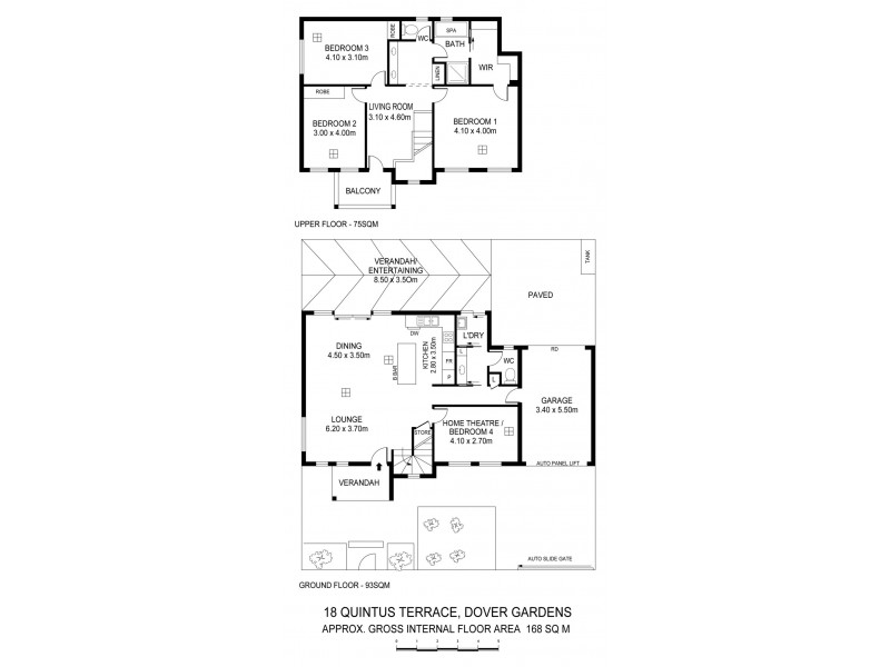 18 Quintus Terrace, Dover Gardens SA 5048 Floorplan