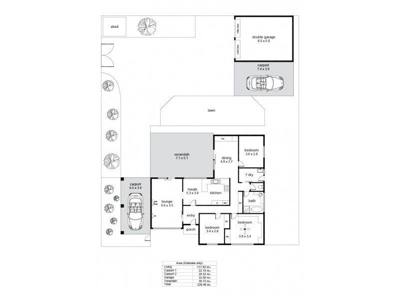 32 Roundaway Crescent, O’halloran Hill SA 5158 Floorplan