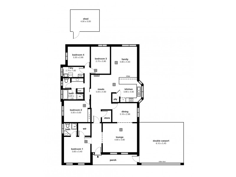 19 Flagpole Road, Seaford Meadows SA 5169 Floorplan