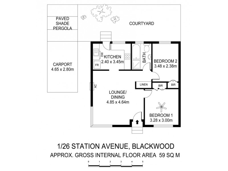 1/26 Station Avenue, Blackwood SA 5051 Floorplan