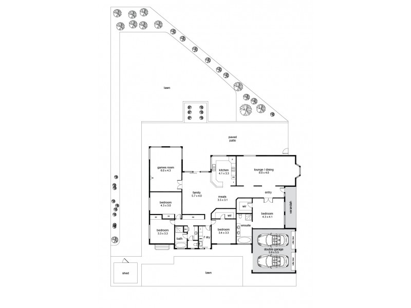 35 Rose Crescent, Mclaren Flat SA 5171 Floorplan