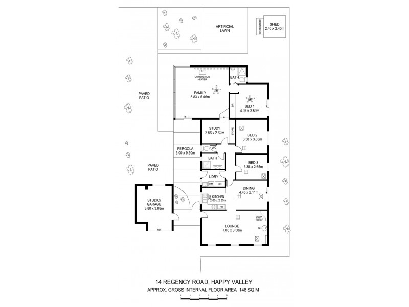 14 Regency Road, Happy Valley SA 5159 Floorplan