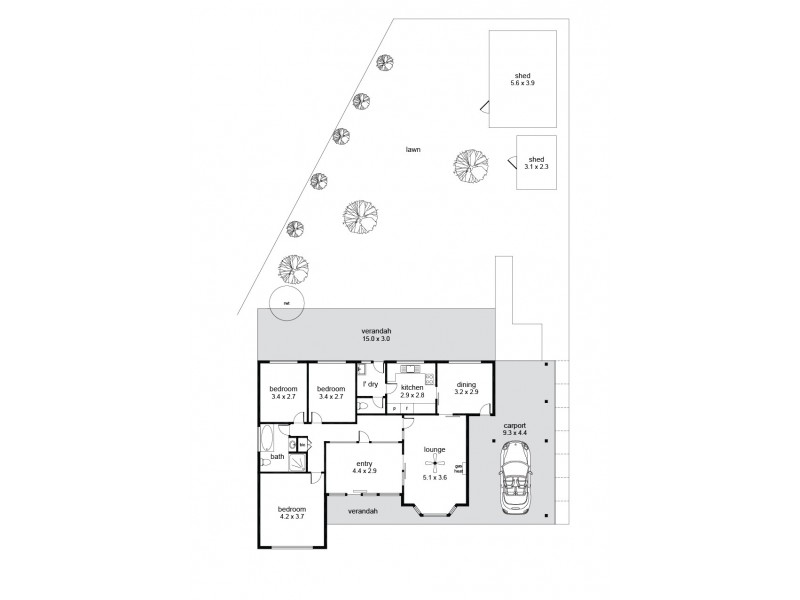 66 Albany Avenue, Port Noarlunga South SA 5167 Floorplan