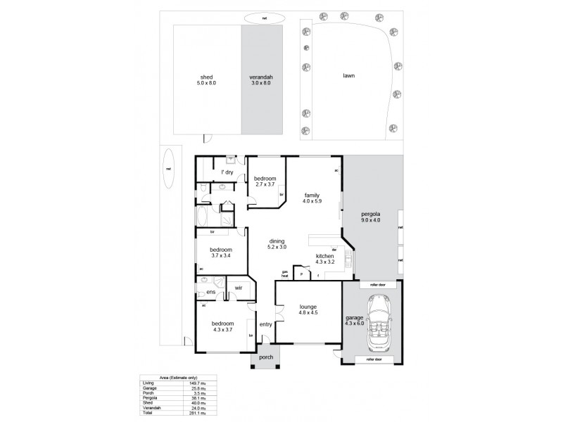 51 Lynton Terrace, Seaford SA 5169 Floorplan