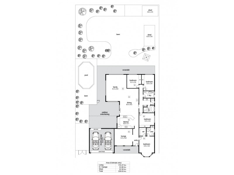 7 Dom Street, Mclaren Flat SA 5171 Floorplan