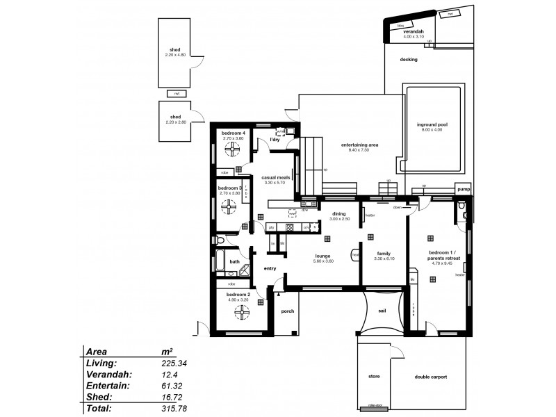 70 Skyline Drive, Flagstaff Hill SA 5159 Floorplan